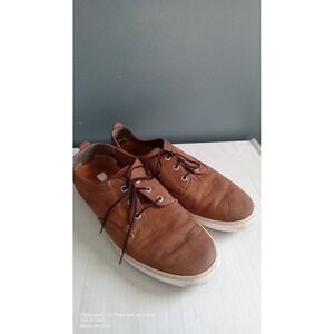 Frye Leather Sneakers Casual Lace Up Comfort Brown Shoes Size?‎